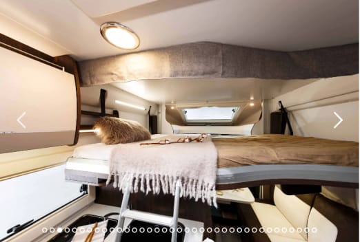 Benimar Tessoro cama basculante interior